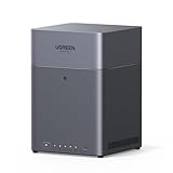 UGREEN NASync DH4300 Plus 4-Bay Desktop NAS, RK3588C SoC, 2,5 GbE-LAN-Port, 8GB LPDDR4X RAM, NFC...