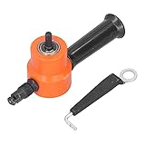 Doppelkopf-Knabber, 360° verstellbarer Metallschneider zum Schneiden von Edelstahlplatten,...