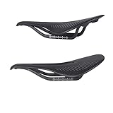 Hliya Carbon Fahrradsattel/Mountainbikesattel, Rennradsattel, komfortabler wasserdichter MTB Sattel...