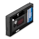 Hama VHS-C/VHS-Kassettenadapter '00044704' (VHS-C/VHS-Videokonverter, motorisierte Adapterkassette,...