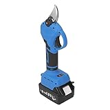 AKLOSIPY Kabellose Elektrische Astschere mit Ergonomischem Griff und Hartstahl für 18-V-Batterien,...