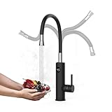 Wasserhahn mit Durchlauferhitzer Küche, 3200W Elektrischer Wasserhähne Sofort Heißes...
