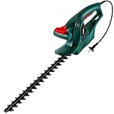 POSENPRO Elektrische Heckenschere 450 W, Strauchschere Elektro mit 450 mm Schnittlänge,...