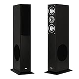 mohr 1 Paar Standlautsprecher SL15 schwarz Lautsprecherboxen, HiFi Klang zum günstigen Preis,...