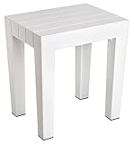 Tatay 4436501 Hocker Sitzbank Lombok, Polypropylen, BPA frei, Holz-Effekt, Anti-UVA-Schutz, Max...