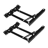 Operitacx Faltbare Regalhalterungen für Tische Verstellbare Klappkonsole mit Hydraulischem...