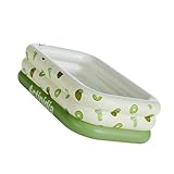 Illkjasfc Verdicktes Outdoor-Spielbecken, PVC, aufblasbar, Cartoon-Muster, Wasserspiel für Zuhause,...