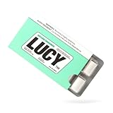 Lucy Nikotin-Kaugummi 2 mg, 100 Stück [Spearmint], Nikotin-Alternative – hohe Reinheit, toller...