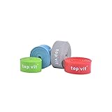top vit Flossband, Kompressions- und Widerstandsband zum Umwickeln der Muskeln & Gelenke (1,5 mm...