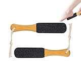 Fußfeile | 2 Stück Reibe für harte Haut | doppelseitige Hornhautraspel für Männer Frauen...