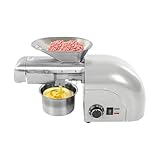 TONFEION 1800W Elektrische Ölpresse, Ölpressmaschine mit Edelstahlgehäuse, 95% Ölausbeute,...