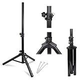 1,2m Dreibein Stativ Aluminium ALU für Sat Anlage mit 3x Zeltheringe Stahl SAT Tripod Ständer...