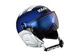 Kask Piuma R Class Sport Visor Blau, Merino Ski- und Snowboardhelm, Größe 58 - Farbe Navy