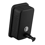 FIXOSHEE Edelstahl Wandseifenspender Manuell Nachfüllbar Wandmontierter Seifenspender für...