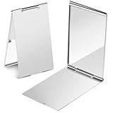 ElevateTech Taschenspiegel 2 Stück Tragbarer Klappspiegel Ultradünner Langlebiger Makeup-Spiegel...