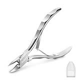 Auxmir Nagelschere Nagelzange für Starke Fußnägel, Profi Nagelknipser Nagelhautentferner für...