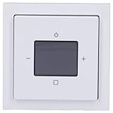 Busch-Jaeger Komplett-Set 8215 U-101 Unterputzradio DAB+ 8252-84-101 Zentralscheibe Studioweiß...