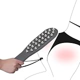 Sex SM Leder Paddel Erotik Paddel Peitsche BDSM mit einseitigen Nieten Erotik Leder Flogger Peitsche...