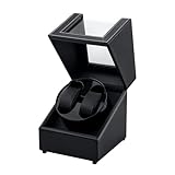 Mcbazel Uhrenbeweger 2 Uhren, Watch Winder für Herren und Damen USB-DC Aufladung Uhrenbeweger...