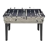 gegeweeret 10in1 Spieltisch Komplettset mit Kickertisch, Tischkicker, Billiard, Hockey, Schach &...
