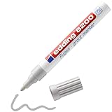 edding 8200 Fugenmarker - silbergrau - 1 Stift - Rundspitze 2-4 mm - zum Auffrischen und Aufhellen...