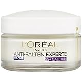 L'Oréal Paris Nachtpflege für das Gesicht, Feuchtigkeitspendende Anti-Aging Nachtcreme mit Calcium...