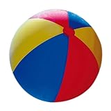 NAMOARLY Wasserball Sommer-schwimmspielzeug Großer Aufblasbarer Regenbogen-bälle Zum Aufblasen...