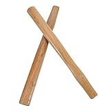 POPETPOP 2 Stück Teiliges Holzhammergriff mit Rutschfestem Stoßdämpfendem Griff für Klauenhammer...
