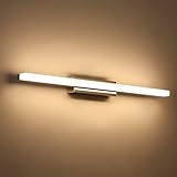 Klighten 14W 60CM LED Spiegelleuchte Bad, IP44 Badleuchte Badlampe Wand, Spiegellampe Badezimmer...