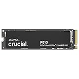 Crucial P510 SSD 1TB M.2 NVMe PCIe 5.0 x4 Gen5, bis zu 11.000 MB/s Lesen, 9.500 MB/s Schreiben, für...