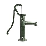 Schwengelpumpe Gartenpumpe Handpumpe Wasserpumpe manuell und energiesparend Rundflansch Typ 75...