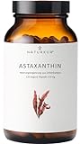 Naturkur® Astaxanthin 8 mg - 120 Kapseln im Apothekerglas - Premiumrohstoff aus Mikroalge...