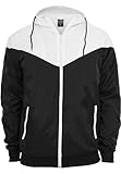 Urban Classics Herren Herren Arrow Windrunner Jacke, Blk/Wht, L