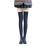 Cocila Verdickte Warme Kniestrümpfe Für Damen Dicke Socken Oberschenkelhohe...