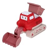 KONTONTY Baustellenfahrzeug Robuster Beweglicher Bagger Interessantes LKW Modell Druckfestes...