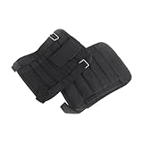 Qianly 2 Stück Fußgelenkgewichte für Krafttraining, Bodybuilding, Fitness Und Tanz