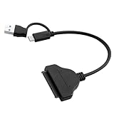 YUGSHNKFC Werkzeuglose Installation USB Hot-Swappable 6,3 cm Gehäuse schnelle stabile Übertragung...