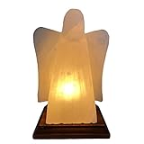 SudoreWell® Halit Salzkristall Lampe weiße Salzlampe 'Angel White' aus der Salt Range Pakistan by...