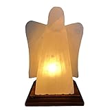 SudoreWell® Halit Salzkristall Lampe weiße Salzlampe 'Angel White' aus der Salt Range Pakistan by...