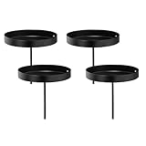 Kerzenhalter Stumpenkerzen, 4 Stück Kerzenständer, 8cm Kerzenhalter Adventskranz, Für Kerzen...