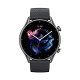 Amazfit Smartwatch GTR 3 46mm mit Gesundheitsüberwachung, SpO2, Zyklusüberwachung, GPS Sportuhr...