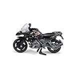 siku 1399, BMW R 1250 GS LCI, Spielzeug-Motorrad, Metall/Kunststoff, Schwarz/Silber, Beweglicher...