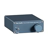 Fosi Audio V1.0G Mini Verstärker, 50Wx2 Class D Verstärker Stereo mit TPA3116 Amp Chip & RCA...