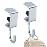2 Stück Taschenhalter für Tisch,Handtaschenhalter für Tisch Eisen,Taschenhaken für Tisch...