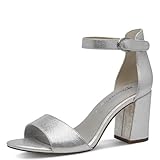 Tamaris Sandalette Damen Vegan Elegant metallic,EU 41
