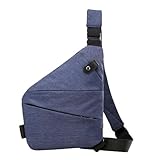 Anti-Diebstahl-Tasche – Sicherheitstragetasche, Brusttragetasche, Urbane Umhängetasche,...