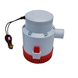 3500 GPH Schiffs-Bilgepumpe für Yacht, Marine-Unterwasserpumpe mit 8 m Förderhöhe, 12V/24V, ideal...