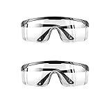 KALUROIL 2 PCS Schutzbrille - Arbeitsschutzbrille Antibeschlag Antispeichel Augenschutzbrille...