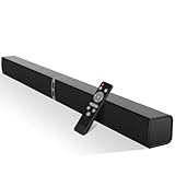 HoYLluDLL 2.0-Kanal Soundbar für TV Geräte, 32 Zoll Teilbare 2-in-1-Soundbar Bluetooth Sound Bar...