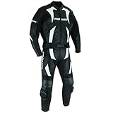 PROANTI Motorrad Lederkombi Racing Leder Kombi 2 Teiler Motorradkombi